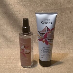 Avon Senses Vanilla & Coconut Duo